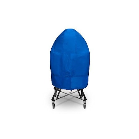 Eevelle Meridian Komado Ceramic Grill Cover, Royal Blue, 22 in L x 22 in W x 40 in H MDBCGL-RYL